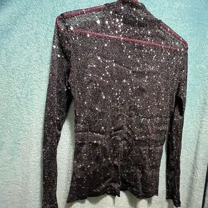 Large see through star shirt